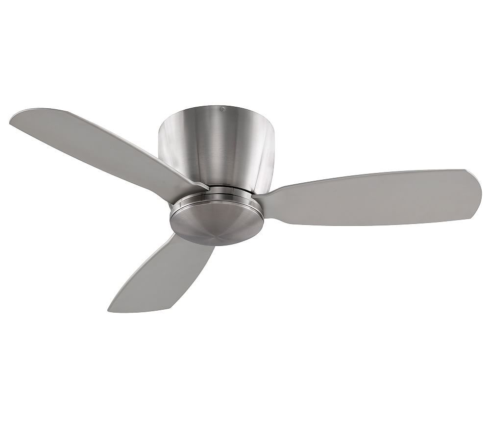 Embrace 44" Brushed Nickel Smart LED Ceiling Fan with Remote