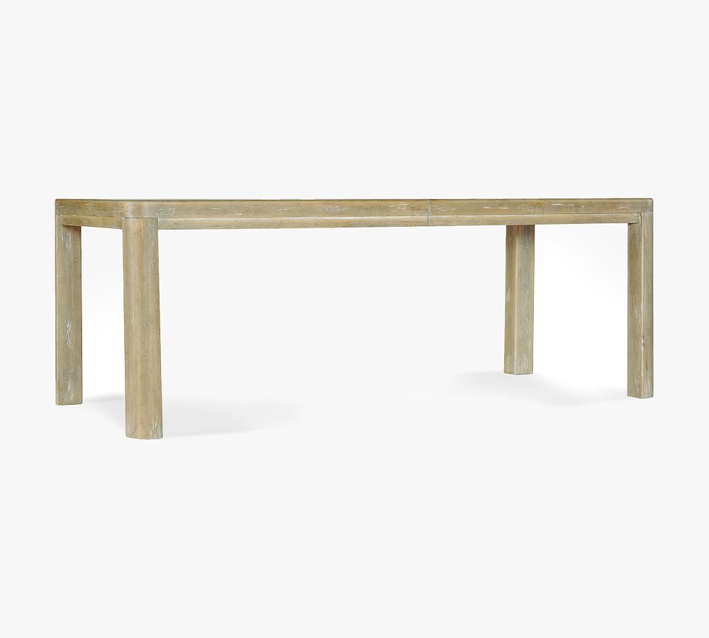 Anders Natural Wood Extending Farmhouse Dining Table