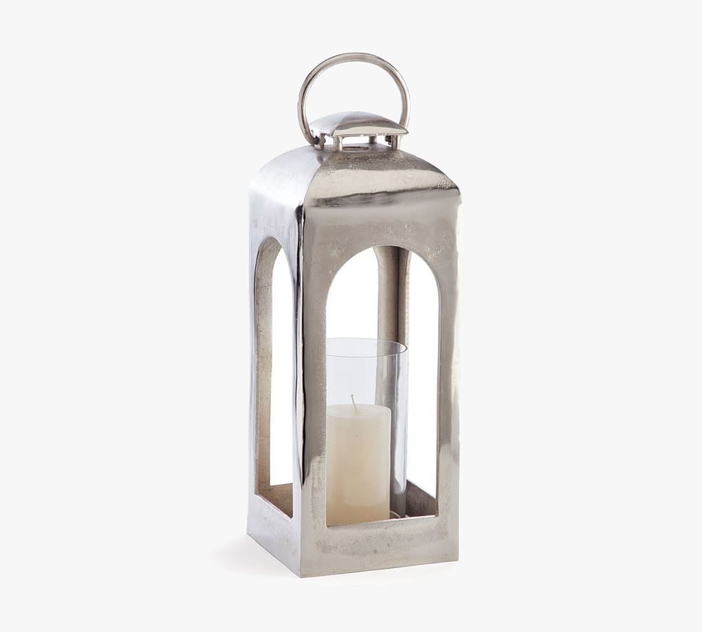 Winter Elegance Ceramic Tabletop & Hanging Candle Lantern