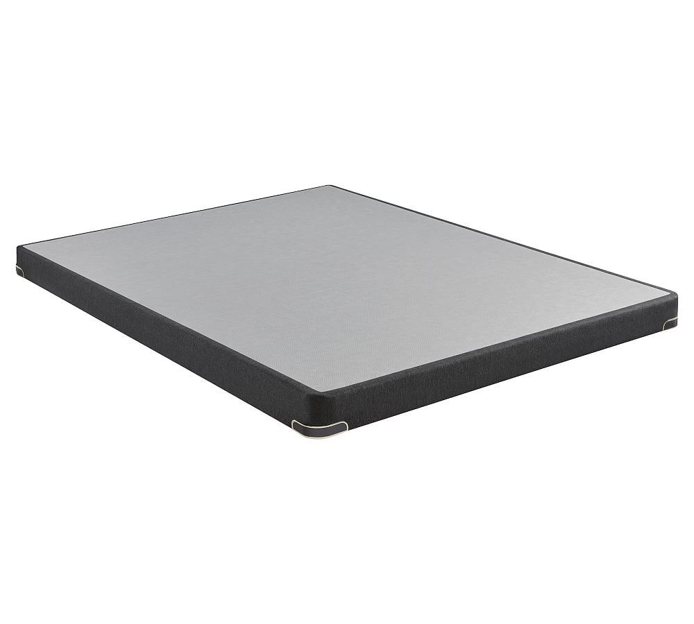 Elegant Queen Low Profile Mattress Foundation in Black