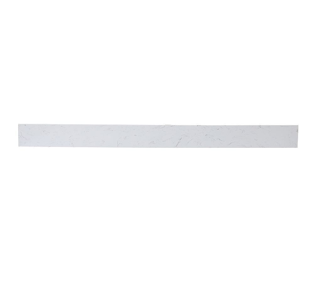Calcatta White Quartz 48" Vanity Backsplash