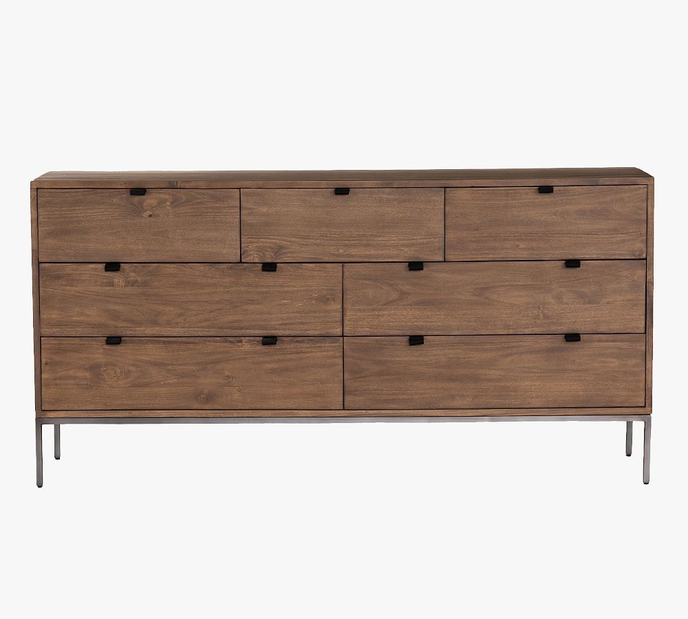 Auburn Poplar Double Dresser with Dovetail Drawers