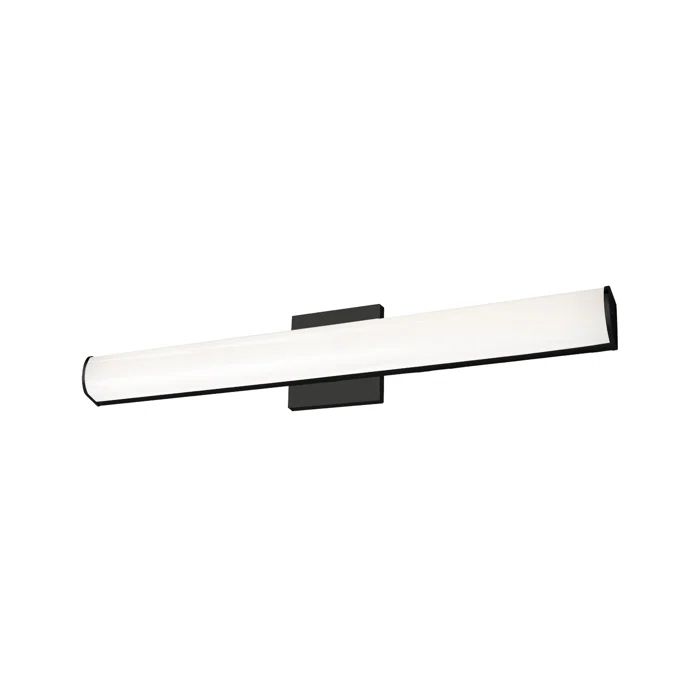 Latitude 24'' Black LED Vanity Bath Bar with Dimmable Energy Star