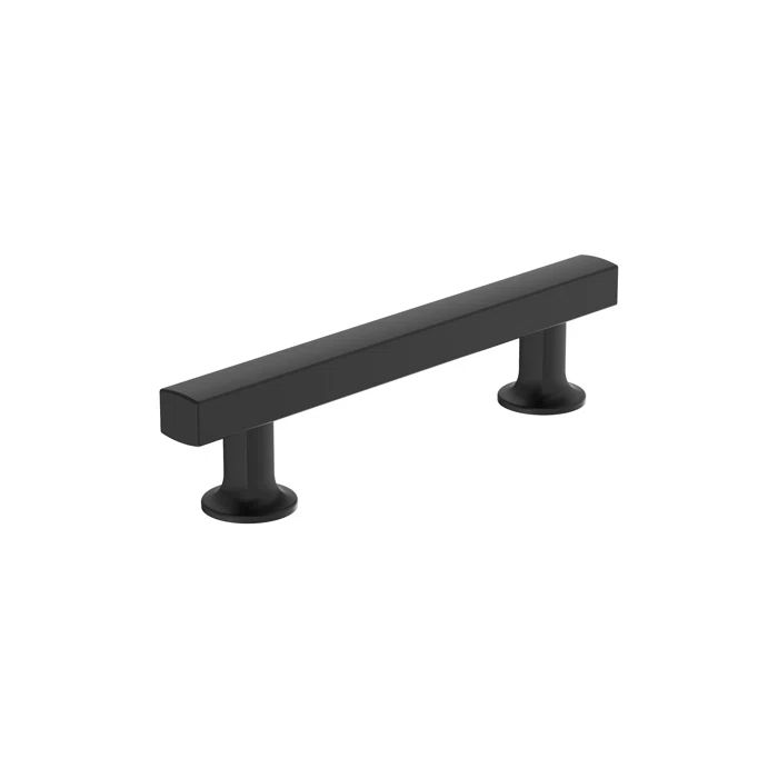 Matte Black 3-3/4 Inch Center-to-Center Bar Pull