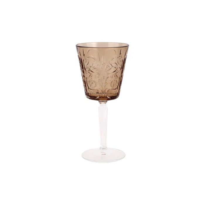 Barocco Tortoise 8 oz Traditional Wine Glass