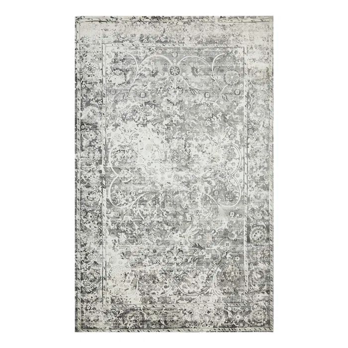 Elegant Bone Viscose 9' x 12' Hand-Knotted Transitional Area Rug