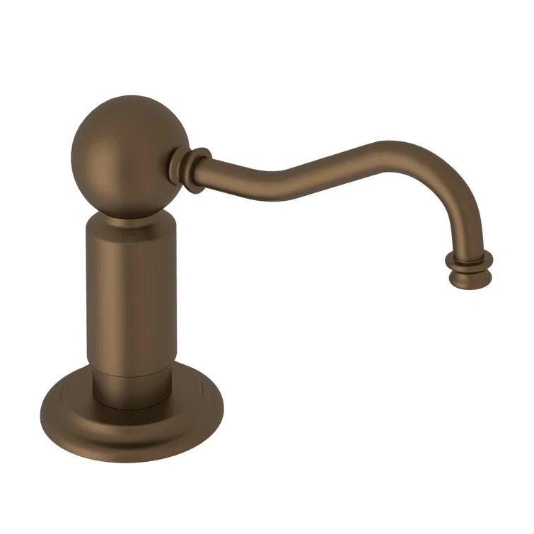 Classic English Bronze Soap and Lotion Dispenser