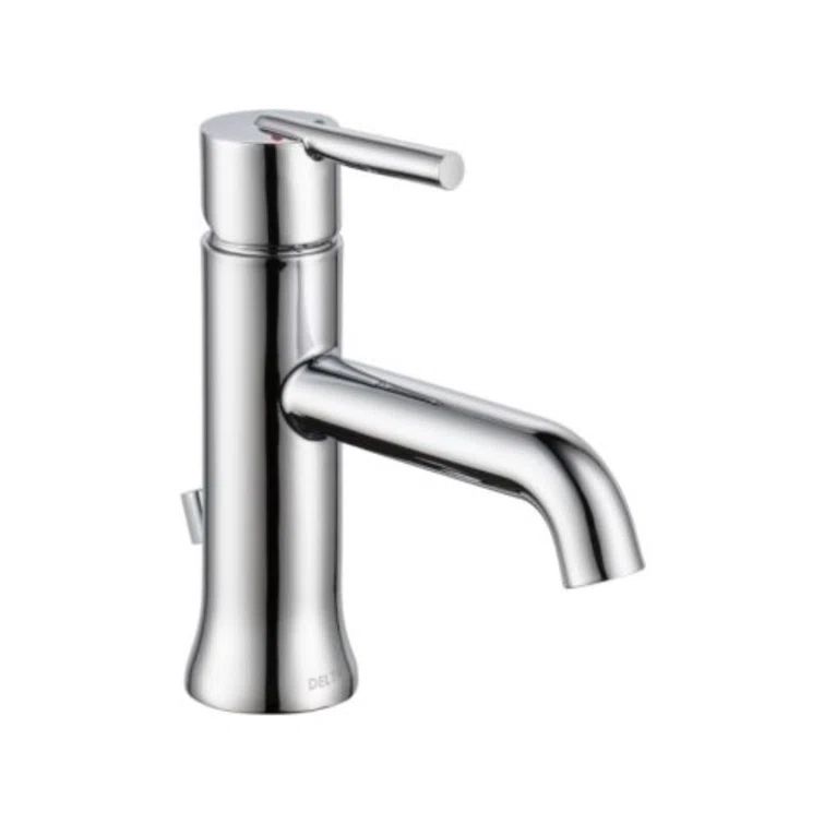 Sleek Modern Chrome Single-Handle Deck Mounted Bathroom Faucet