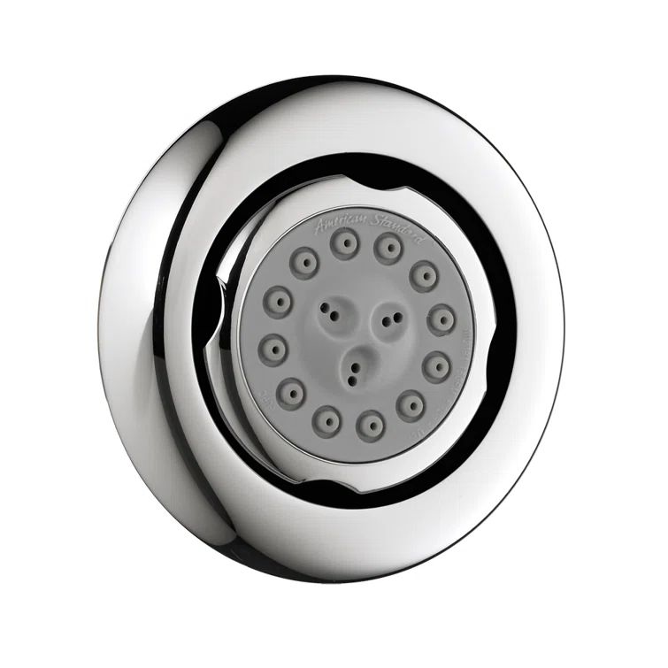 Polished Chrome Round 3-Spray Body Shower Jet