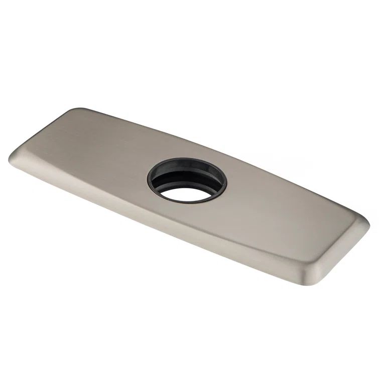 Spot Free Stainless Steel Bathroom Faucet Deck Plate