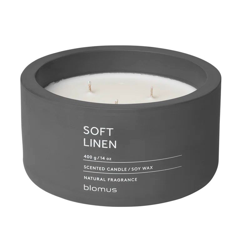 Magnet Gray 14 oz Soy Scented Candle with Lavender Essence