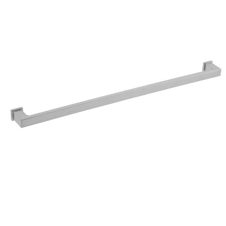 Chelsey 8-Inch Satin Nickel Rectangular Bar Pull with Mounting Hardware