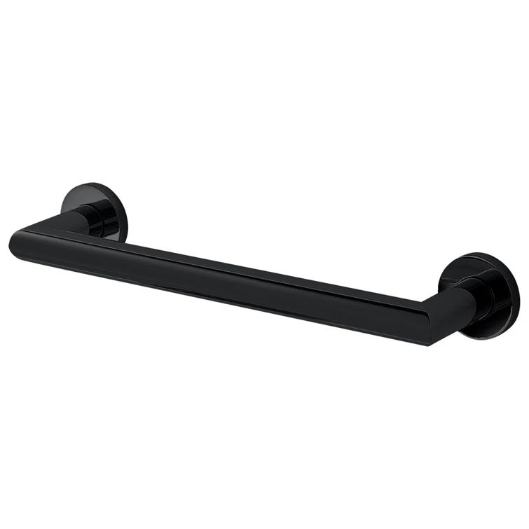 Matte Black Stainless Steel 18" Wall Mount Grab Bar