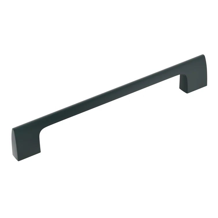 Matte Black Steel 6-5/16" Modern Bar Pull