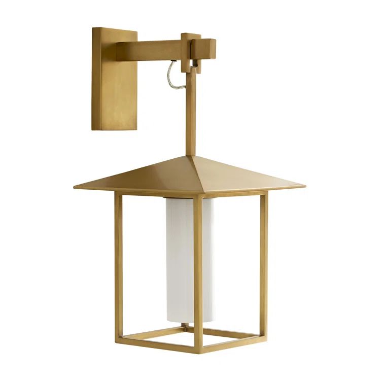 Antique Brass and Bronze Dimmable Electric Sconce