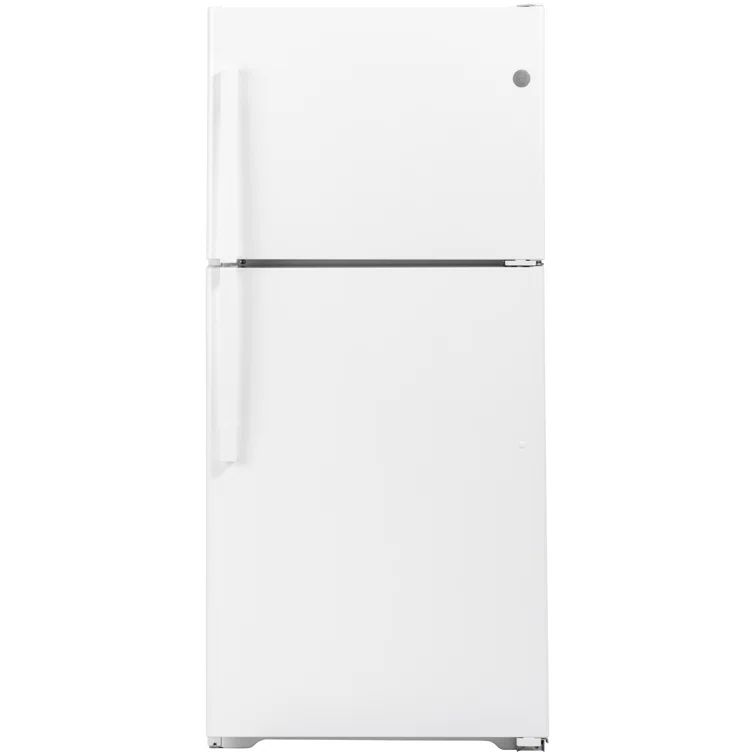 White 21.9 Cu. Ft. Energy Star Top Freezer Refrigerator