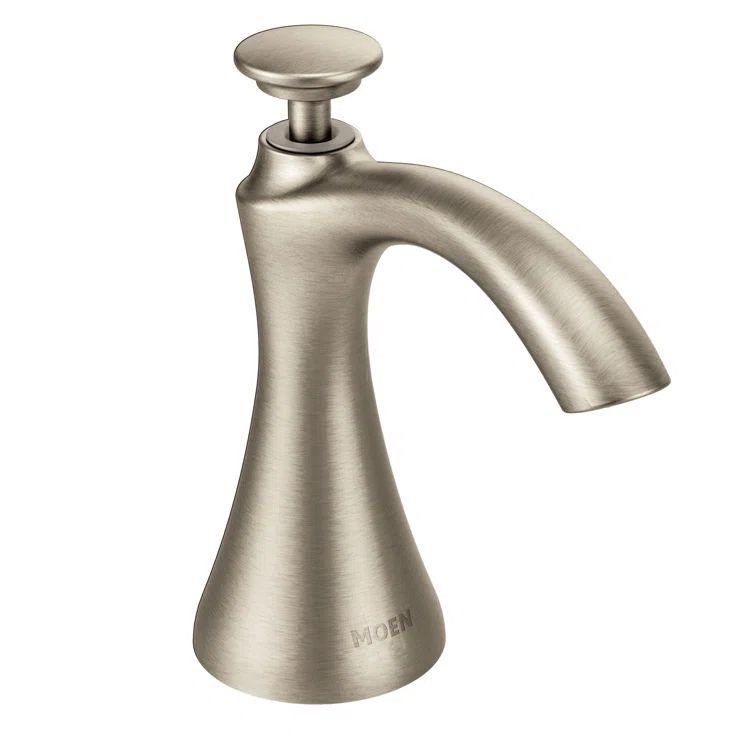 Polished Nickel Deck Mounted Kitchen Soap Dispenser