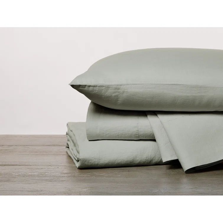 Laurel Full Organic Cotton Percale Sheet Set