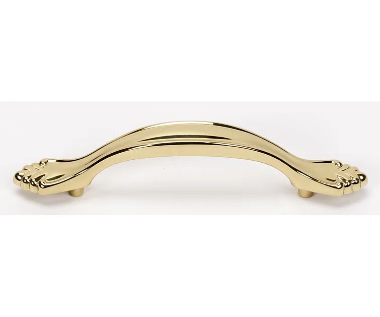 Bella Polished Brass 3.5" Arch Cabinet Pull
