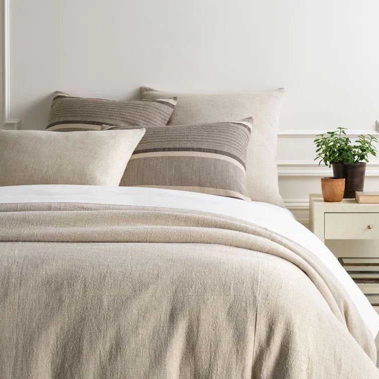 Natural Tan Full/Queen Linen Duvet Cover