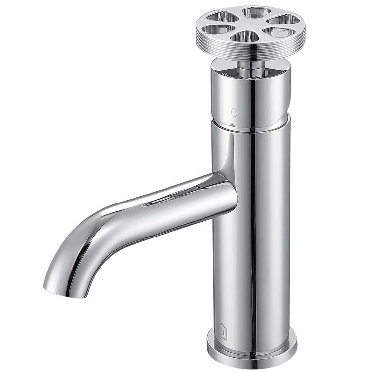 Nova Chrome Single-Hole Single-Handle Bathroom Faucet