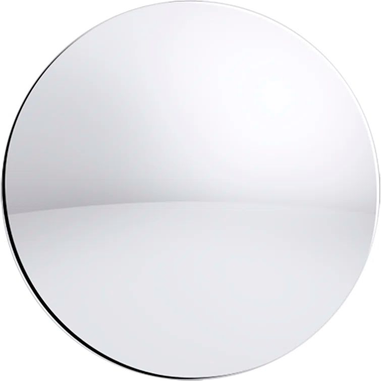 Polished Chrome Round Modern Cabinet Knob