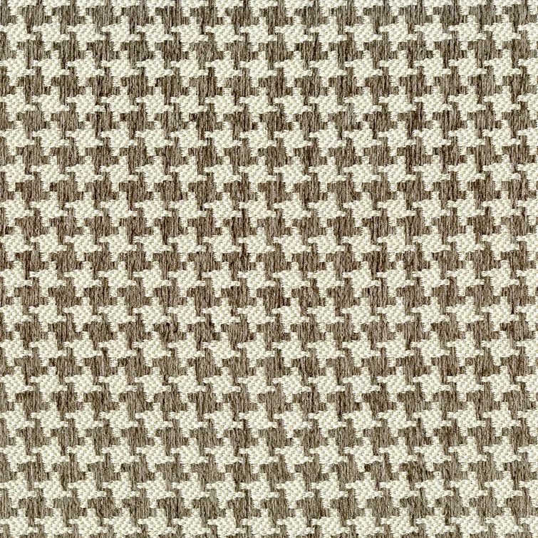 Fawn Houndstooth Lightweight Upholstery Fabric