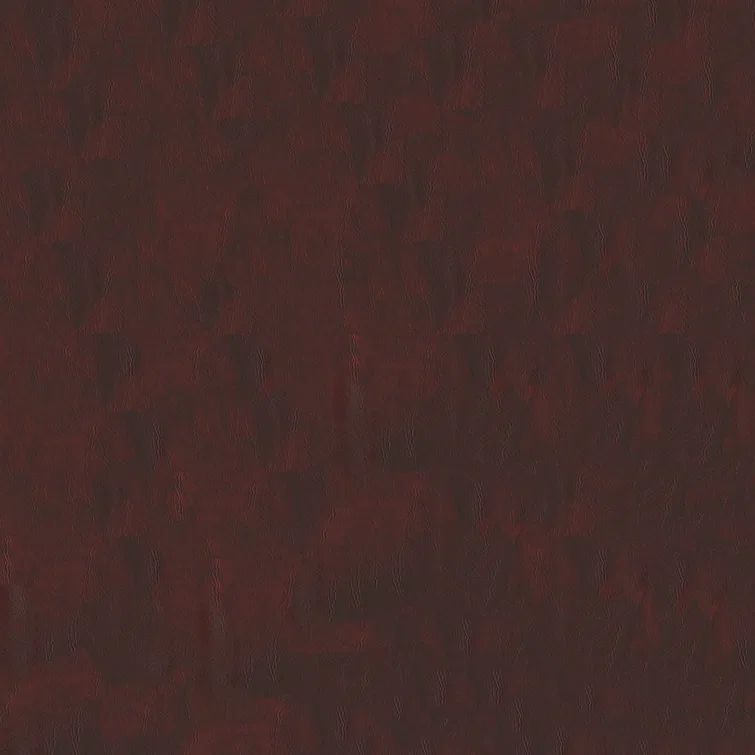 Madison Chestnut Faux Leather Upholstery Fabric