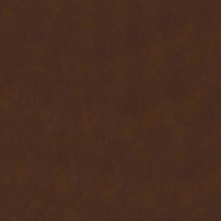 Madison Chestnut Faux Leather Upholstery Fabric