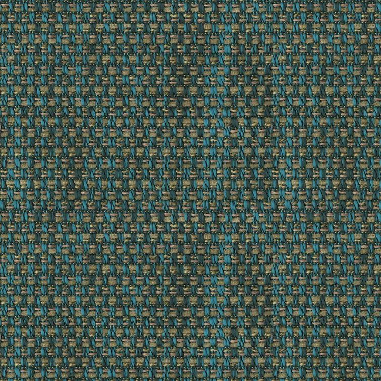 Teal Mix Lightweight Polyester Basket Weave Upholstery Fabric