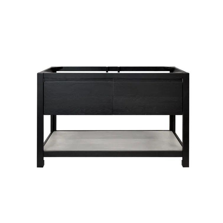 Midnight Oak 48" Single Freestanding Bathroom Vanity