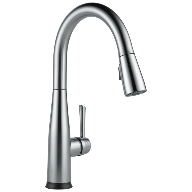 Arctic Stainless Steel Modern Pull-Down Kitchen Faucet with Voice Control