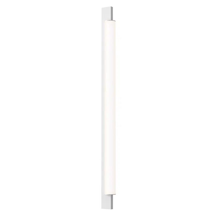Keel Minimalist Satin White LED Bath Bar