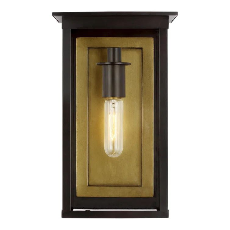 Heritage Copper Rectangular Outdoor Wall Lantern
