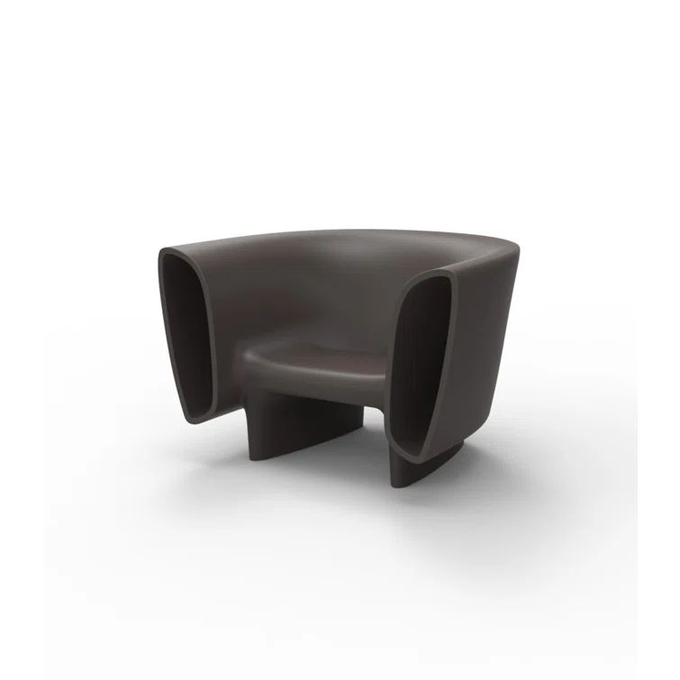 Bum Bum Bronze Wave-Inspired Indoor/Outdoor Lounge Chair