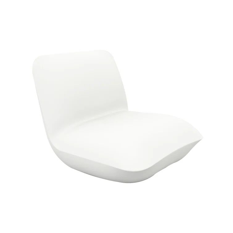 Ice Matte Finish Pillow Lounge Chair with Cushions