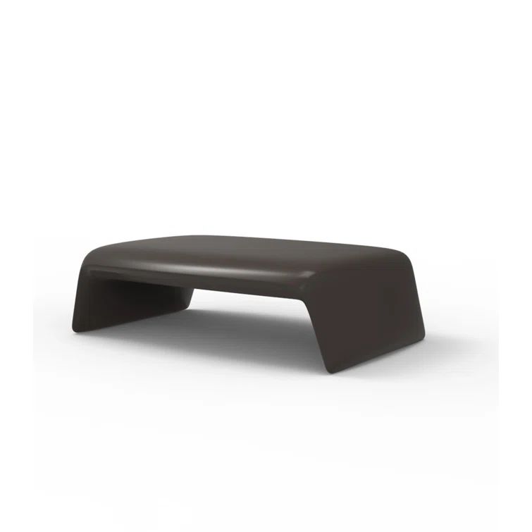 Bronze Indoor/Outdoor Resin Coffee Table