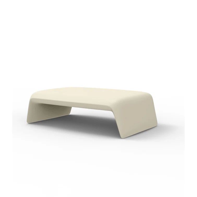 Stefano Giovannoni Conceptual Ecru Blow Coffee Table for Indoor/Outdoor