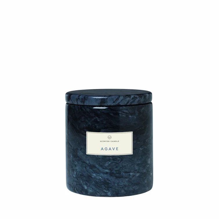 Magnet Marble Soy Scented Candle with Lid
