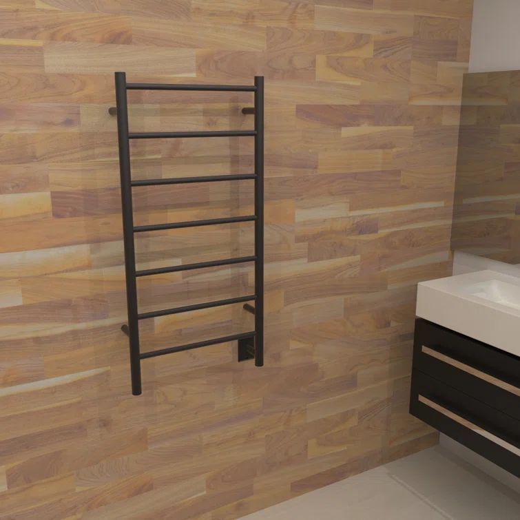 Oil Rubbed Bronze Wall Mounted Electric Towel Warmer