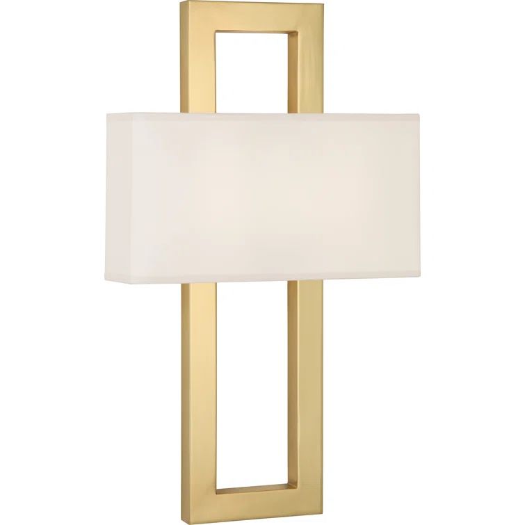 Antique Brass 22.5" Mid-Century Modern Wall Sconce