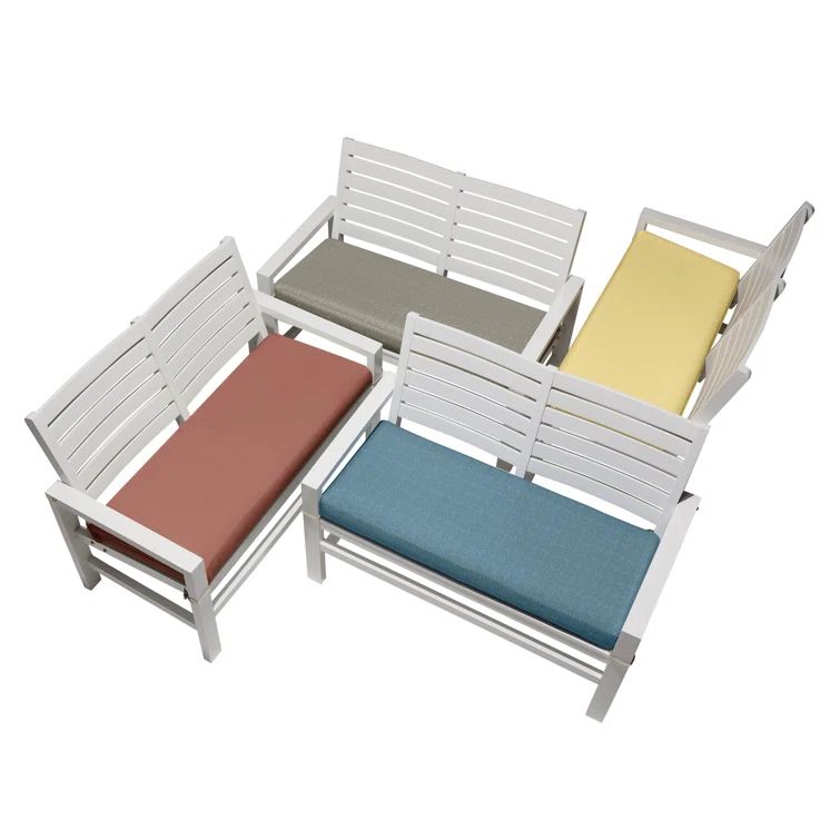 Cedarwood Water-Resistant Outdoor Bench Cushion, 54" x 18" x 3"