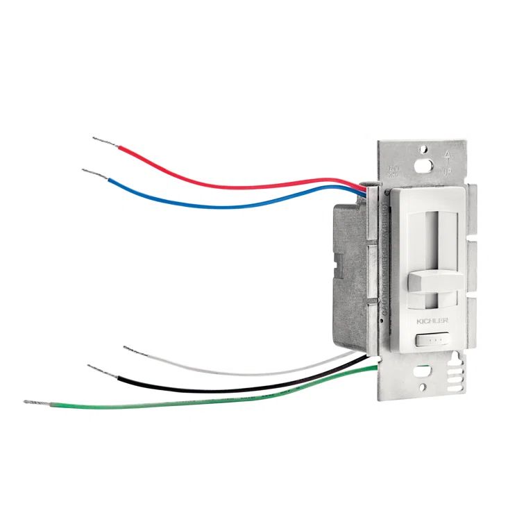 White 12V 60W LED Driver and Dimmer Switch