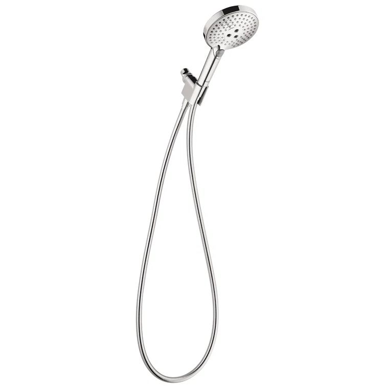 Chrome Adjustable Handheld Shower Head with Multiple Spray Modes