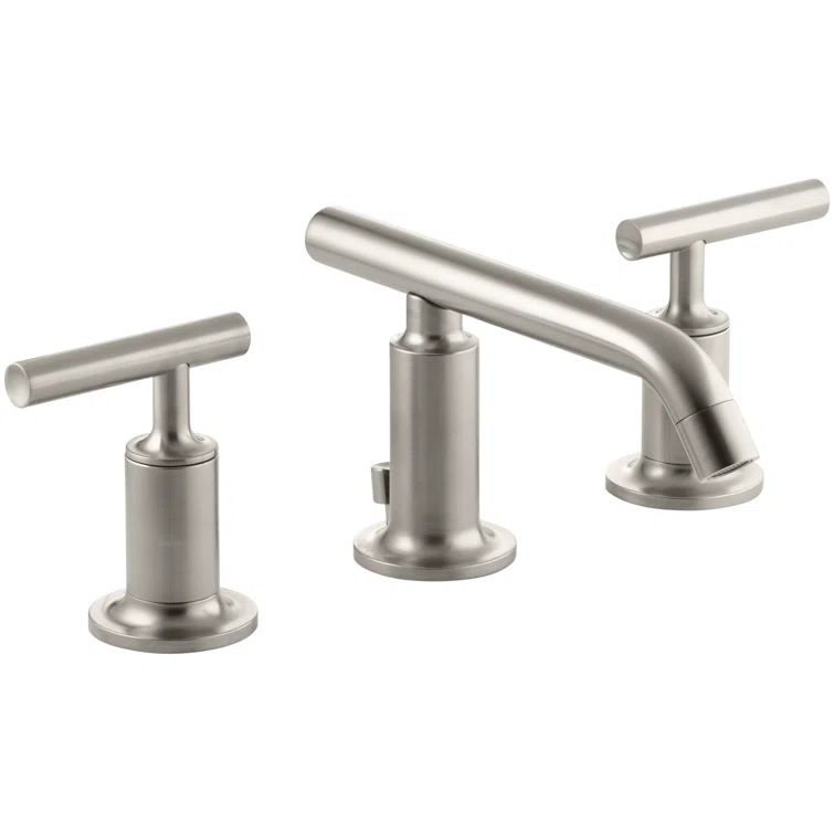 Purist Brushed Nickel 8" Widespread Bathroom Faucet