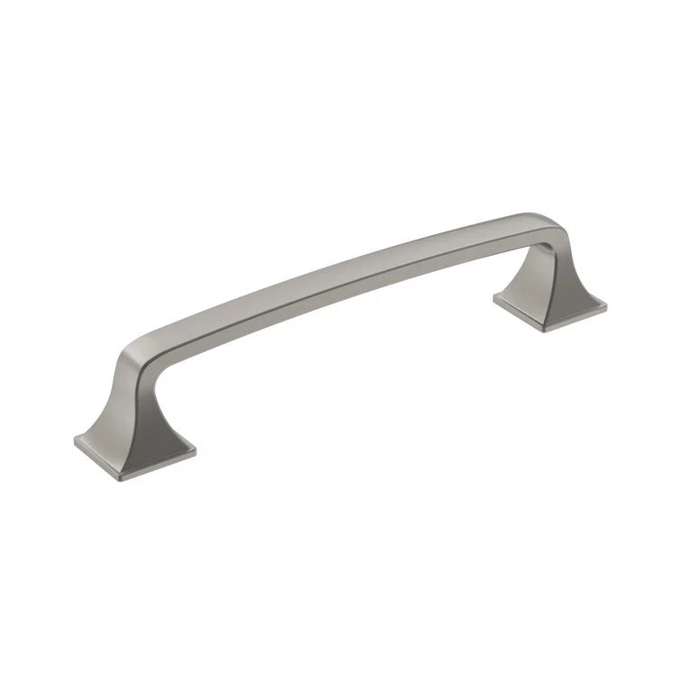 Ville 5.88" Brushed Nickel Traditional Cabinet Bar Pull