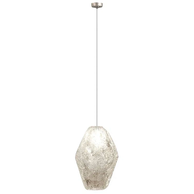 Gold Mini LED Crystal Drop Pendant Light