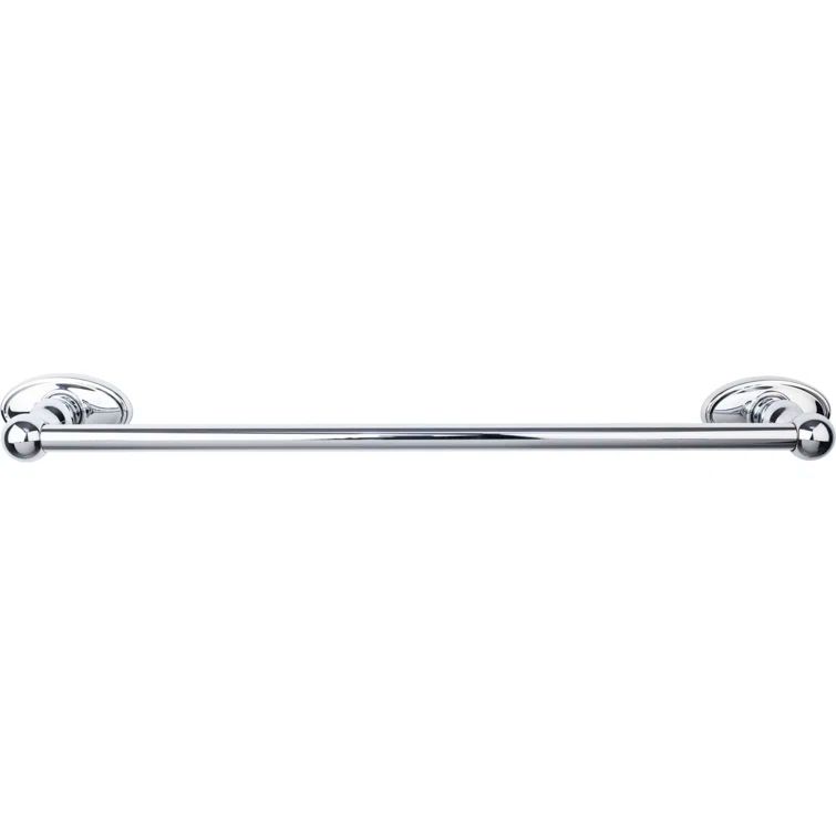 Edwardian Grey Wall Mounted Single Towel Bar