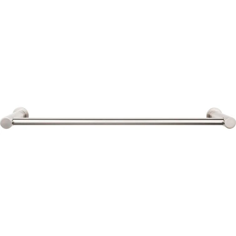 Polished Nickel Modern Wall Mounted Single Towel Bar