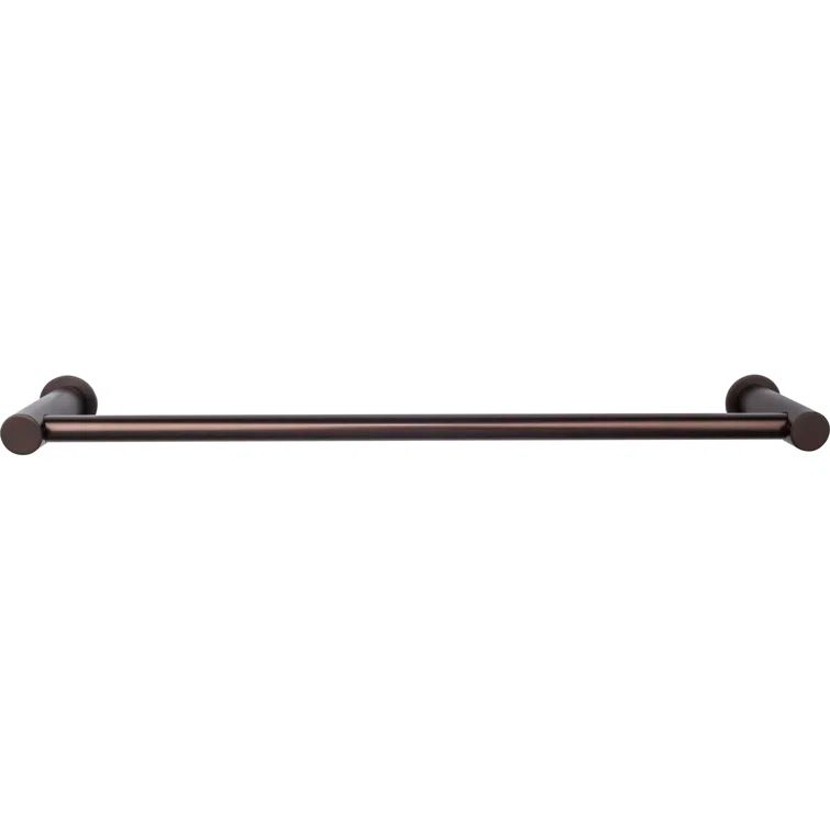 Polished Nickel Modern Wall Mounted Single Towel Bar